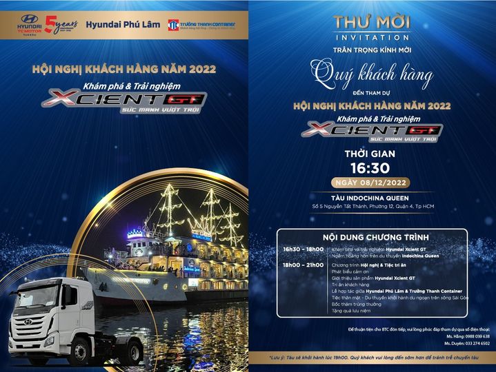 SỰ KIỆN KHÁM PHÁ VÀ TRẢI NGHIỆM XE ĐẦU KÉO XCIENT GT - HỘI NGHỊ TRI ÂN KHÁCH HÀNG LỚN NHẤT TẠI HCM.